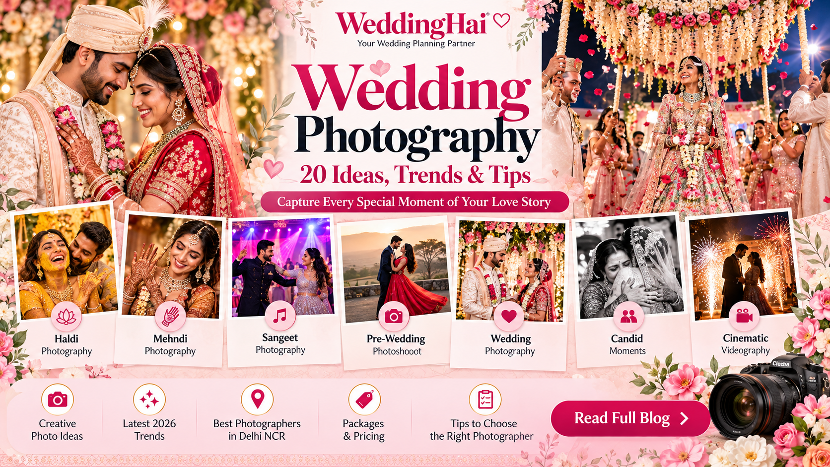 Wedding Photography in 2026: 20 Beautiful Ideas, Latest Trends & Tips to Capture Your Love Story